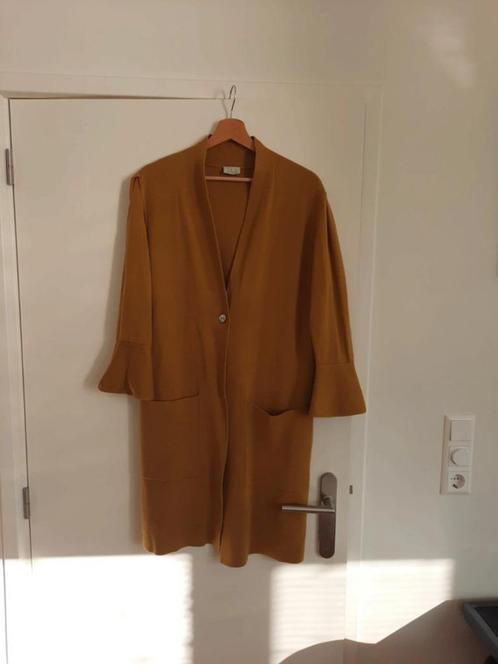 Mooi lang zomervest SEY STUDIO, maat L, mosterd, katoenmix, Kleding | Dames, Truien en Vesten, Zo goed als nieuw, Maat 42/44 (L)