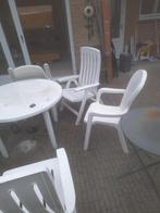 tuinstoelen, Tuin en Terras, Tuinstoelen, Ophalen, Gebruikt, Kunststof, Stapelbaar