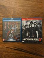 Thor en expandables 3 bluray, Cd's en Dvd's, Ophalen of Verzenden, Zo goed als nieuw