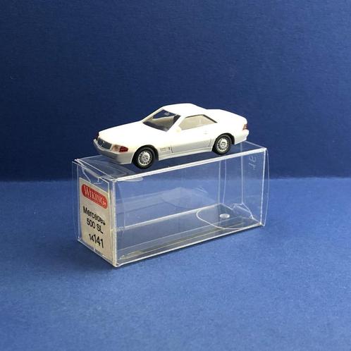 wiking 14141 Mercedes Benz 500 sl 1/87 h0, Hobby en Vrije tijd, Modelauto's | 1:87, Zo goed als nieuw, Auto, Wiking, Ophalen of Verzenden