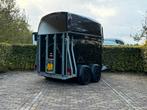 Prachtige 2 paards Bockmann comfort alu bodem zadelkamer, Dieren en Toebehoren, Paarden en Pony's | Trailers en Aanhangwagens