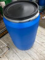 XL Voerton regenton blauwe vaten 240 L vatten tonnen plastic, Ophalen, Zo goed als nieuw, Nvt, Nvt