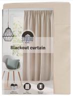 12 stuks Verduisterende gordijnen action 140x260 cm, Huis en Inrichting, 100 tot 150 cm, 200 cm of meer, Wit, Nieuw