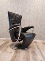 De Toekomst Kennedy leren design relax fauteuil handmatig, Huis en Inrichting, Fauteuils, Minder dan 75 cm, Leer, Ophalen of Verzenden