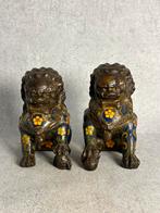 Cloisonné set foo dogs, Antiek en Kunst, Kunst | Niet-Westerse kunst, Ophalen of Verzenden