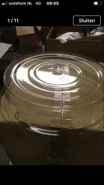 48x Carlisle deksel voor bord 30cm coverplate 12 inch beschikbaar voor biedingen