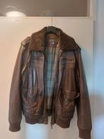River Woods winter leren jas heren, L, Kleding | Dames, Bruin, River Woods, Maat 42/44 (L), Ophalen of Verzenden