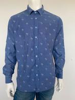 A Fish Called Fred overhemd maat XXL, Kleding | Heren, Ophalen of Verzenden, Zo goed als nieuw, Blauw, Overige halswijdtes