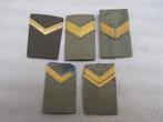 5 EPAULETTEN, Verzamelen, Ophalen of Verzenden, Landmacht, Nederland, Embleem of Badge