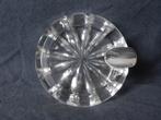 Kristallen asbak met sterling zilveren legger d. 7,2 cm Nwst, Ophalen of Verzenden, Zilver