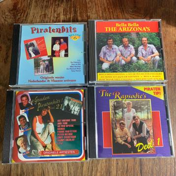Verzameling van 21 Nederlandstalige Piraten cd's Nette staat beschikbaar voor biedingen
