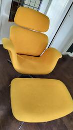 Artifort Big Tulip met voetenbankje, Huis en Inrichting, Ophalen, Gebruikt, Stof, 75 tot 100 cm