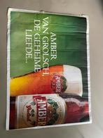 Unieke grote Grolsch sticker/poster. Verzamelobject., Verzamelen, Biermerken, Ophalen of Verzenden, Nieuw, Reclamebord, Plaat of Schild