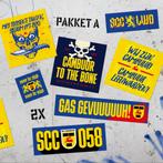 Cambuur Leeuwarden stickerpakket A (40 stuks: 20 x2) incl vk, Nieuw, Ophalen of Verzenden