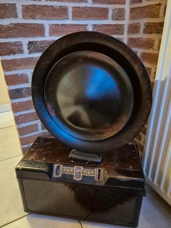 Vintage Philips Radio met Schaalluidspreker, Antiek en Kunst, Antiek | Tv's en Audio, Ophalen