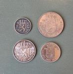 Juliana Munten Collectie: Gulden, Rijksdaalder, Tientje, 1 gulden, Koningin Juliana, Zilver, Ophalen of Verzenden