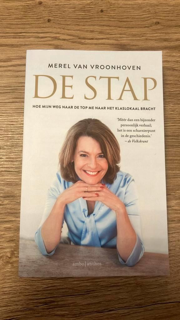Merel van Vroonhoven - De stap, Boeken, Overige Boeken, Nieuw, Ophalen of Verzenden