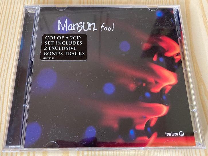 CD Single Mansun - Fool (CD 1 of 2) UK Import, Cd's en Dvd's, Cd Singles, Zo goed als nieuw, Rock en Metal, 1 single, Maxi-single