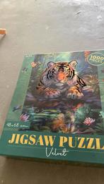 Jigsaw  puzzle tijger, Hobby en Vrije tijd, Ophalen of Verzenden, Zo goed als nieuw