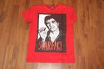 t-shirt rood scarface, Kleding | Heren, Gedragen, Mascherano, Maat 48/50 (M), Ophalen