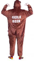 Vrijgezellen pak Geile Beer onesie, Ophalen of Verzenden, Zo goed als nieuw, Carnaval