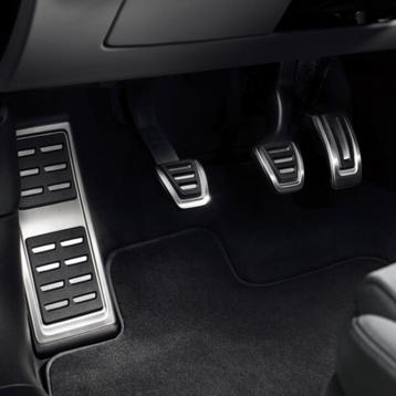 Originele RVS sportpedalen en voetsteun Audi A4 en A5 beschikbaar voor biedingen
