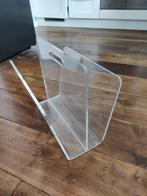 vintage lektuurbak lectuurbak design plexiglas, Huis en Inrichting, Woonaccessoires | Krantenbakken en Lectuurbakken, Ophalen