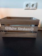 Halve Abraham cadeau kistje - 30x20cm, Ophalen of Verzenden, Nieuw