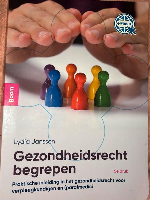 Lydia Janssen - Gezondheidsrecht begrepen, Boeken, Schoolboeken, Zo goed als nieuw, Nederlands, Overige niveaus, Ophalen of Verzenden