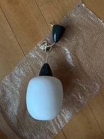 Vintage hanglamp, Huis en Inrichting, Gebruikt, Mid century, Ophalen of Verzenden, Glas