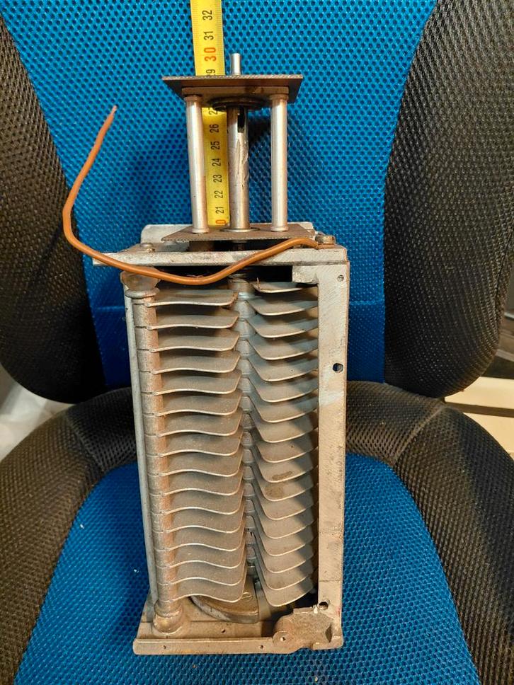Variabele Condensator - Vintage Radio Onderdeel, Hobby en Vrije tijd, Elektronica-componenten, Ophalen