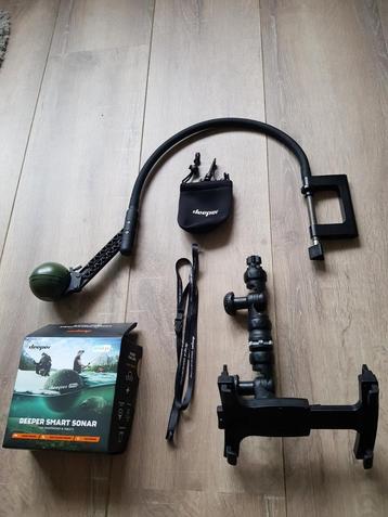 Zo goed als nieuw: Deeper Chirp+ Fishfinder. Complete set! beschikbaar voor biedingen