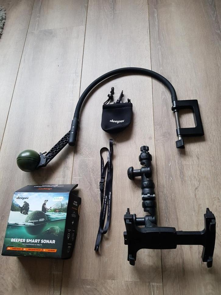 Zo goed als nieuw: Deeper Chirp+ Fishfinder. Complete set!, Watersport en Boten, Hengelsport | Algemeen, Zo goed als nieuw, Ophalen of Verzenden