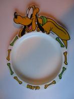 Disney Pluto kunststof 3D bord 30cm, Ophalen of Verzenden, Gebruikt, Beeldje of Figuurtje