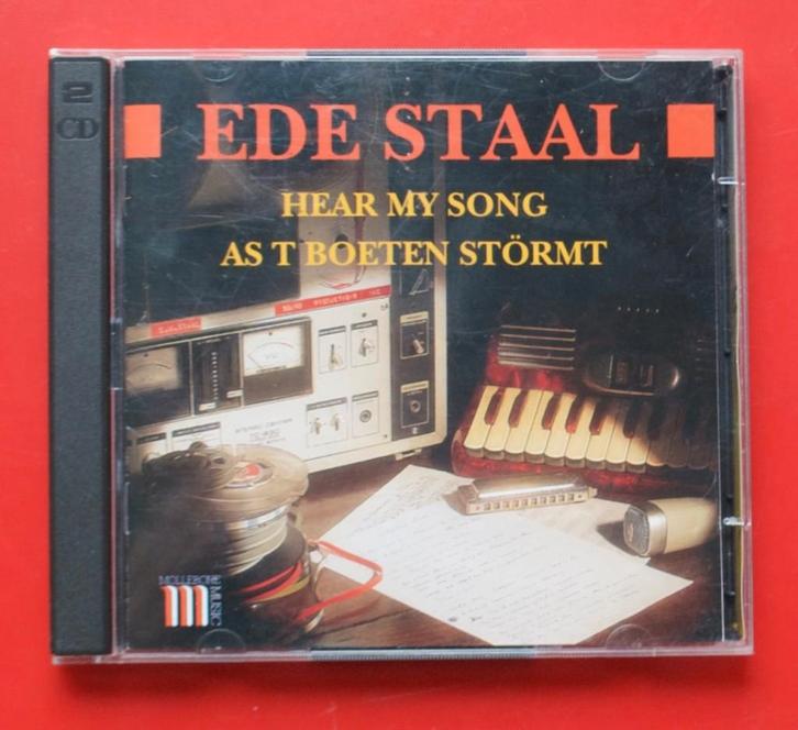 2cd Ede Staal Hear my song /As t boeten stormt Engelstalig, Cd's en Dvd's, Cd's | Country en Western, Gebruikt, Ophalen of Verzenden