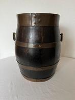 Oude Antieke Bak Paraplubak Vintage Houten Wandelstokkenbak, Antiek en Kunst, Ophalen of Verzenden