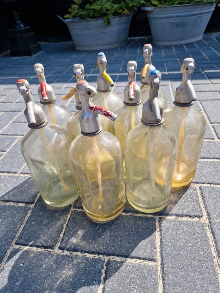 Oude Brocante Spuitfles, Antiek en Kunst, Curiosa en Brocante, Ophalen of Verzenden