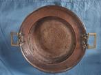 Antiek geslagen koperen brasero Spanje 18e eeuw, Ophalen of Verzenden