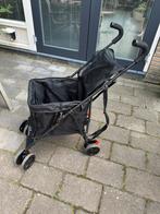 Buggy voor booschappen, boodschappenkar, puppy, krantenwijk, 30 cm of meer, Zwart, 80 cm of meer, Zo goed als nieuw