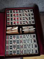 Mahjong spel met boekjes, Ophalen of Verzenden, Gebruikt