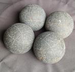 4 oude jeu de boules ballen, Ophalen of Verzenden