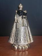 Maria beeldje religieus zwart goud plastic Madonna kitsch, Ophalen of Verzenden