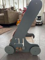 Houten Loopwagen - Perfect voor de eerste stapjes!, Kinderen en Baby's, Speelgoed | Babyspeelgoed, Ophalen, Gebruikt, Auto, Met wieltjes