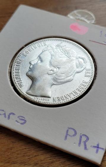 1 gulden 1905 - zeldzaam jaar beschikbaar voor biedingen