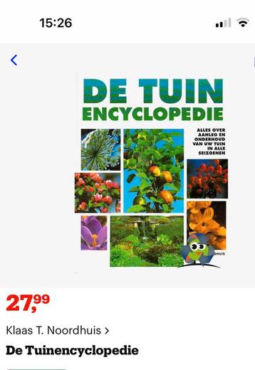 Tuin encyclopedie van Klaas Noordhuis beschikbaar voor biedingen