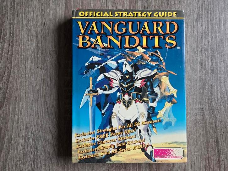 Vanguard Bandits Official Strategy Guide, Spelcomputers en Games, Games | Sony PlayStation 1, Gebruikt, 1 speler, Vanaf 12 jaar
