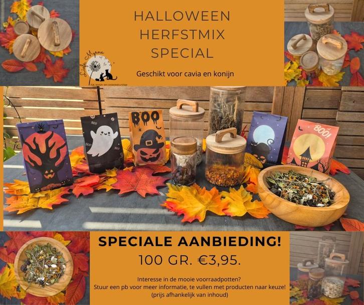 Halloween speciaal herfstmix, Dieren en Toebehoren, Dierenvoeding, Vee, Ophalen of Verzenden