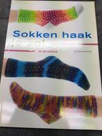 sokken haak je zo, Hobby en Vrije tijd, Verzenden, Nieuw, Haken, Patroon of Boek