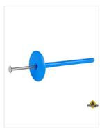 ISPC Pluggen voor pir op betonplaat 50x195, Ophalen, Zo goed als nieuw, Hardschuim (Pir), Minder dan 5 m²