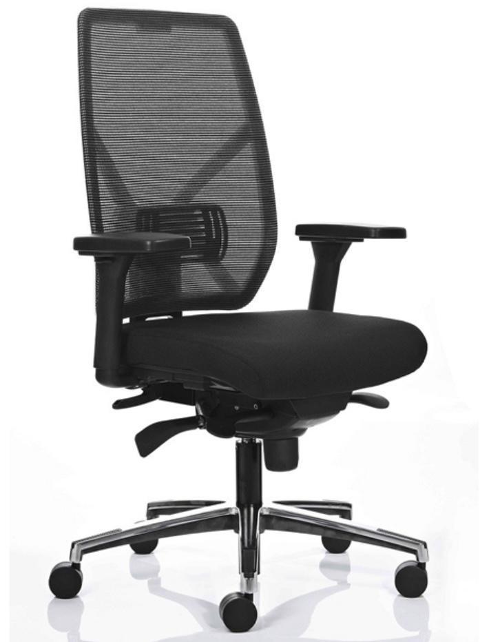 Multi ratio huislijn bureaustoel weave ARBO NPR 1813, Huis en Inrichting, Bureaustoelen, Zo goed als nieuw, Bureaustoel, Zwart